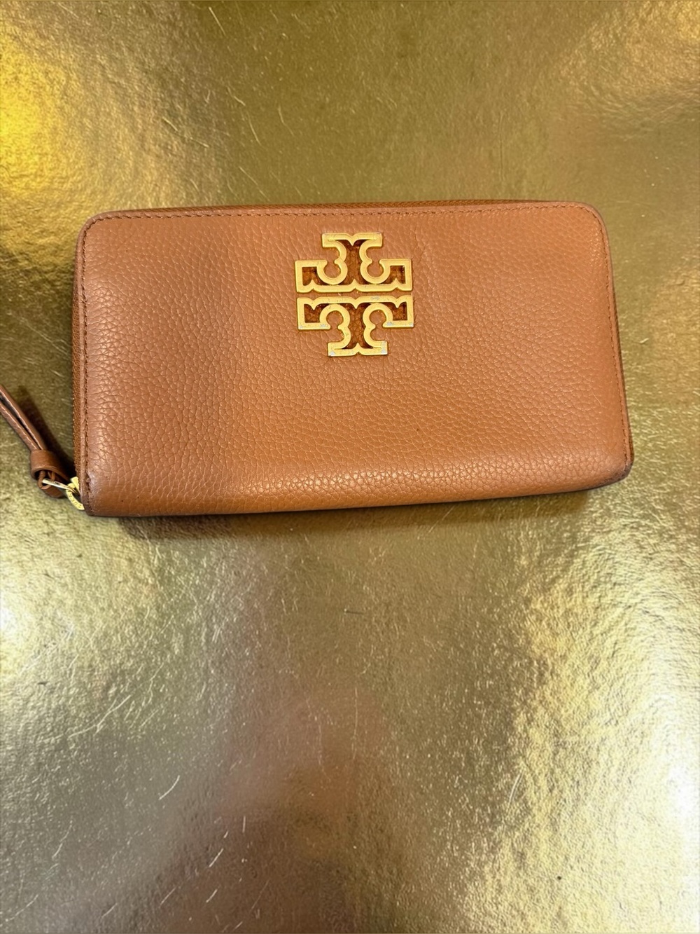 TORY BURCH Britten Zip Continental Wallet